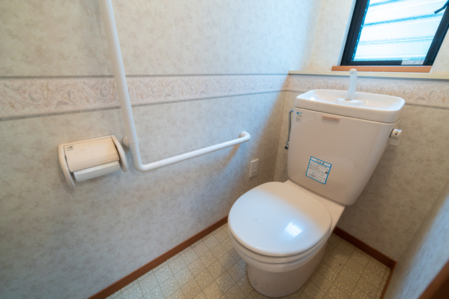 L型手すりの取付け例