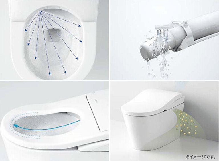 TOTOトイレ_きれい除菌水