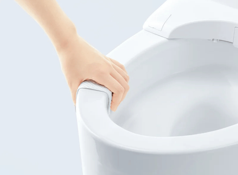 TOTOピュアレストEX_フチなし形状