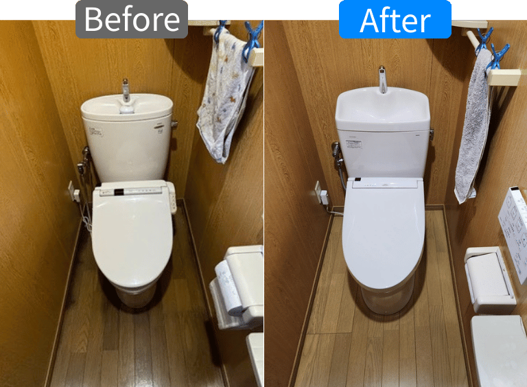 TOTOピュアレストQR_施工事例