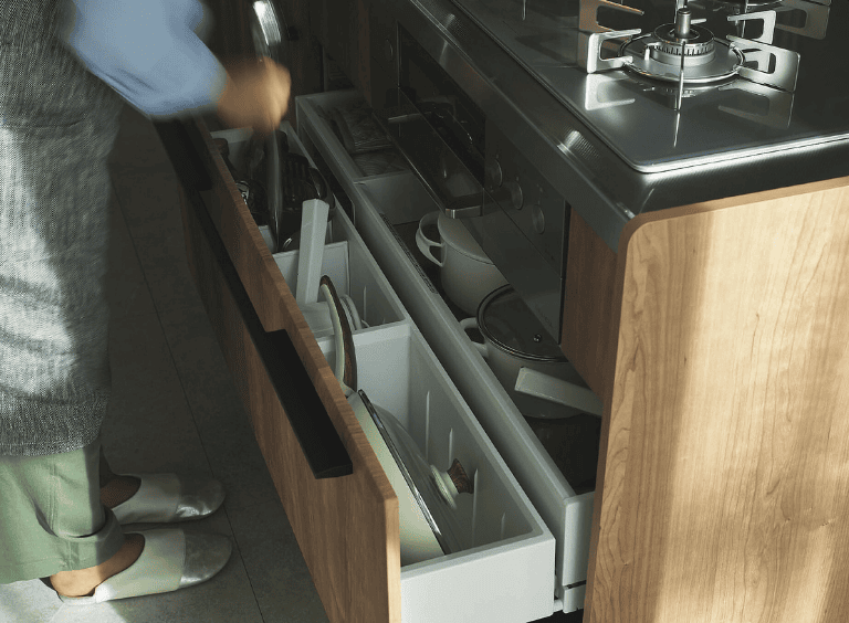 クリナップステディア_ツールポケット