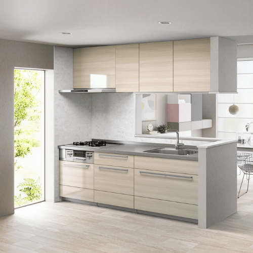 クリナップステディア_ペアウッドアッシュ