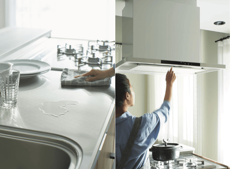 クリナップステディア_家事ラク設計