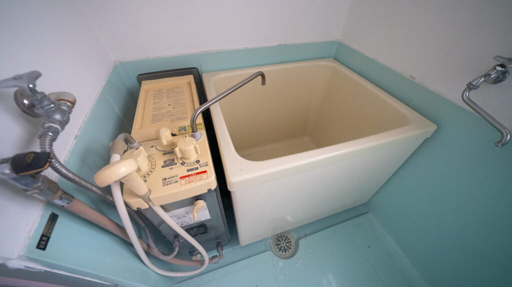 団地のバランス釜