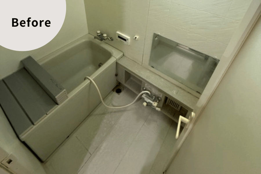 狭いお風呂リフォーム施工例② Before