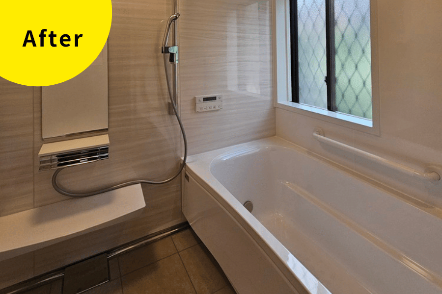 狭いお風呂リフォーム施工例③ After