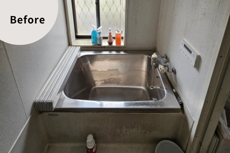 狭いお風呂リフォーム施工例③ Before