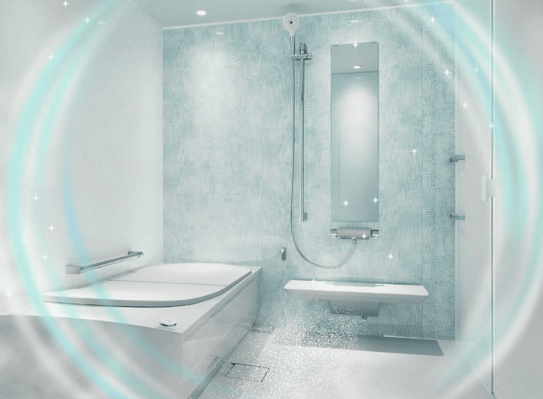 TOTOマンションリモデルバスルーム_掃除の手間を減らす機能