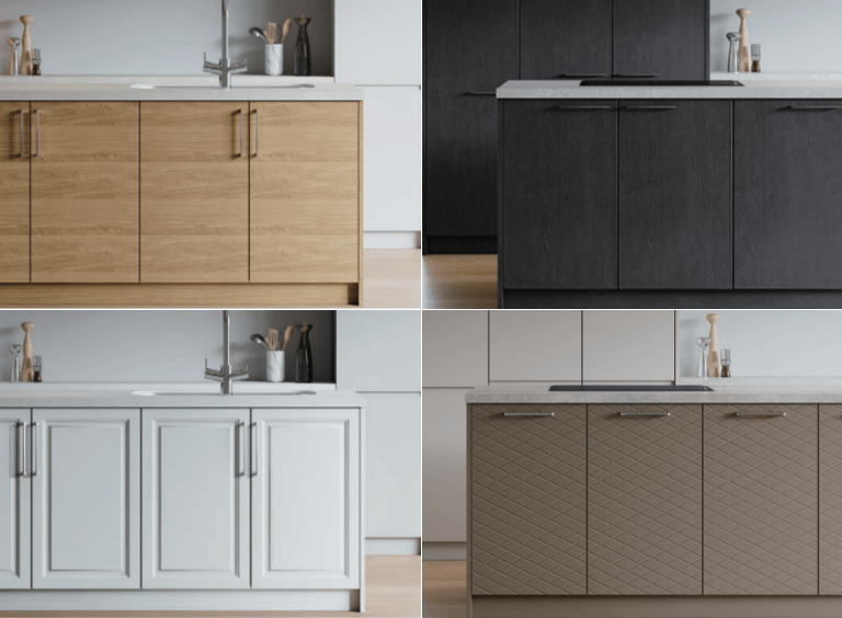 クチーナキッチン_意匠性の高さ（キャビネットの比較）