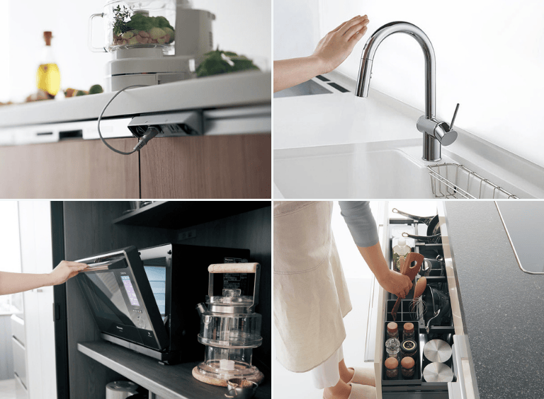 パナソニックキッチン_利便性を高める機能・収納