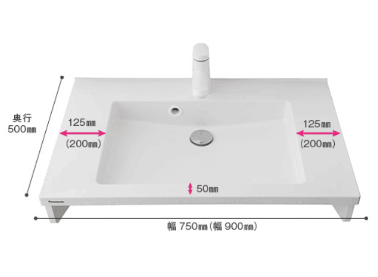 パナソニック洗面台_アクアハート洗面