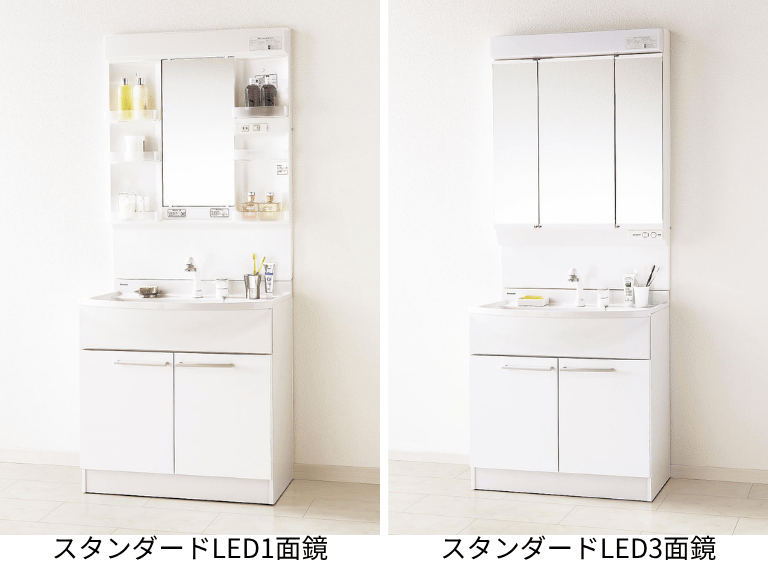 パナソニック洗面台_エムライン_タイプ別価格