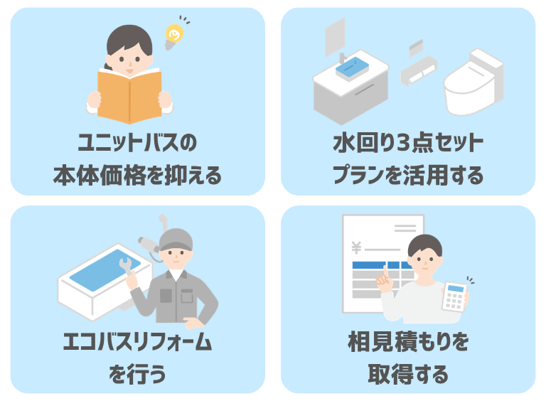 お風呂リフォーム費用を安くする方法_3