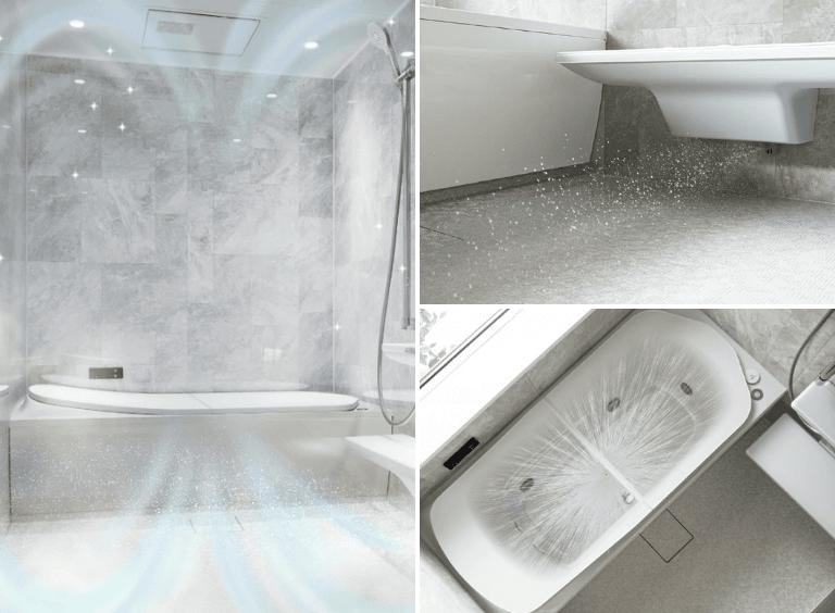 TOTOシンラ_先進的な清掃機能