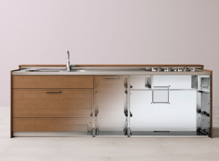 クリナップキッチン_ステンレスキャビネット