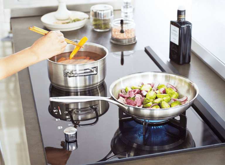 クリナップキッチン_ハイブリッドコンロ