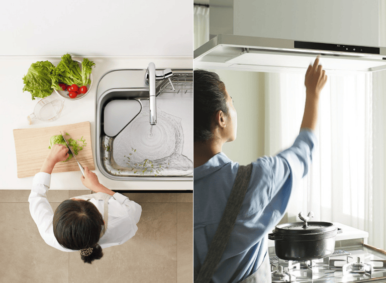 クリナップキッチン_家事ラク設計