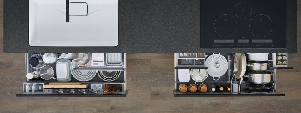 トクラスキッチン_オーバービュー収納