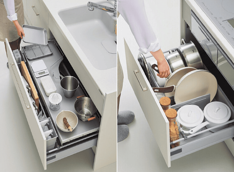 トクラスキッチン_Bb+のキャビネット