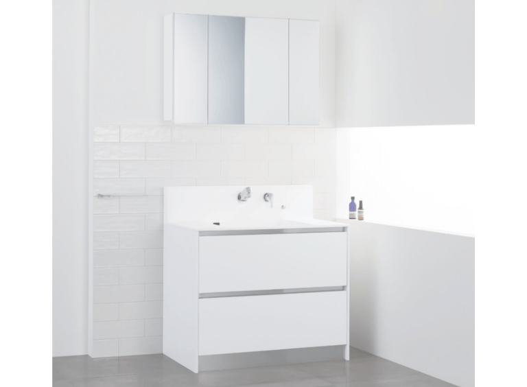 ミラタップ洗面台_プレーンVアップライト