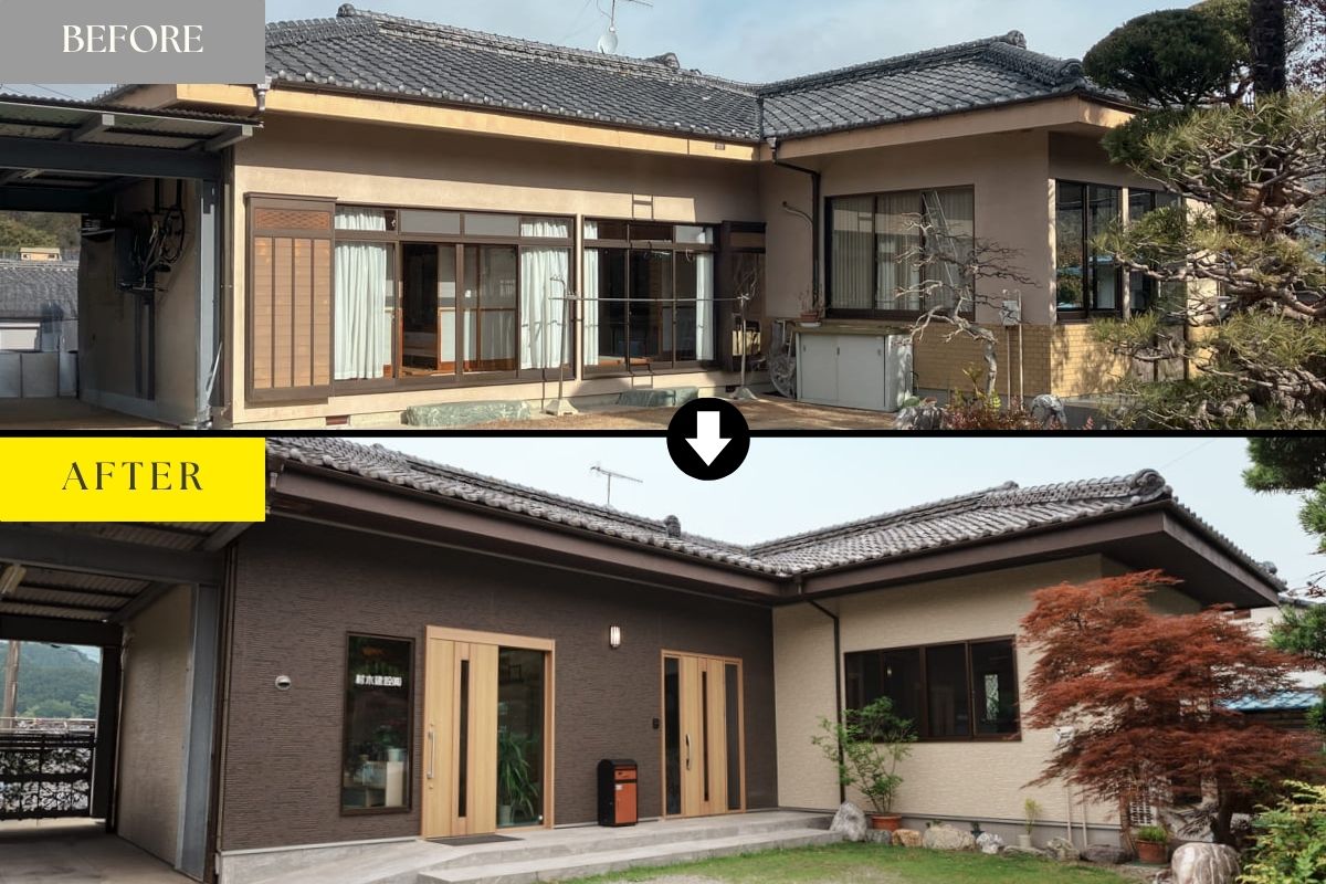 リフォームのビフォーアフター