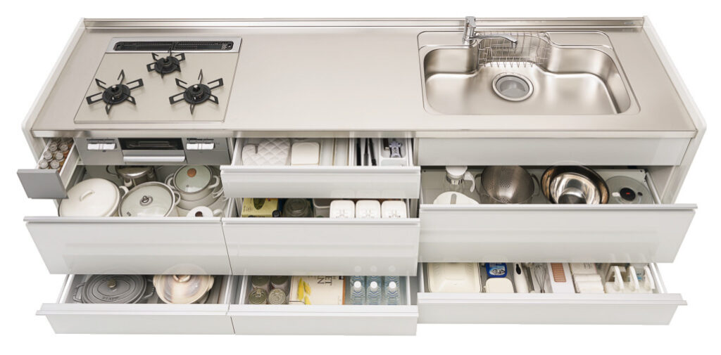 クリナップラクエラ_フロアキャビネット