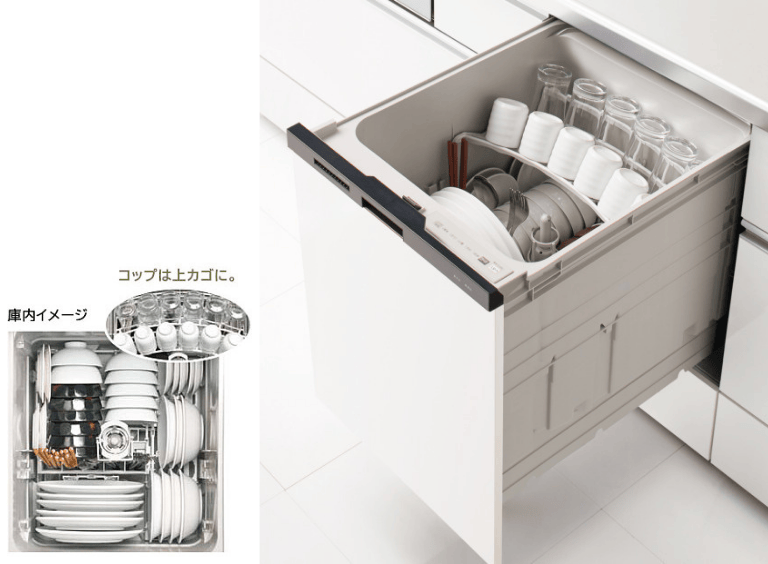 クリナップラクエラ_食器洗い乾燥機