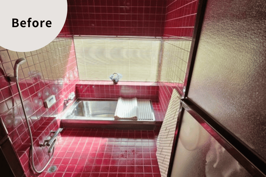 タイル風呂リフォーム事例② Before