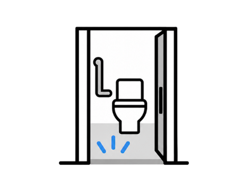 トイレの段差の解消