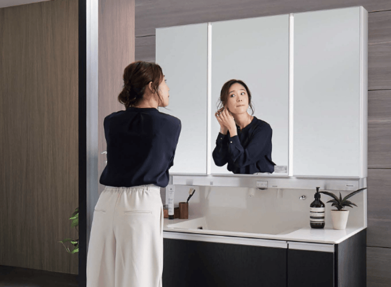 パナソニック洗面台_照明技術(ツインラインLED)