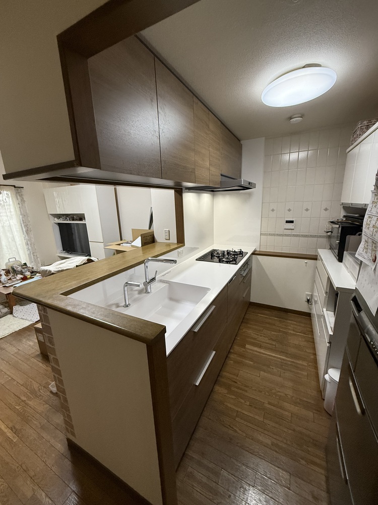 有限会社エスライン_キッチンリフォーム施工事例