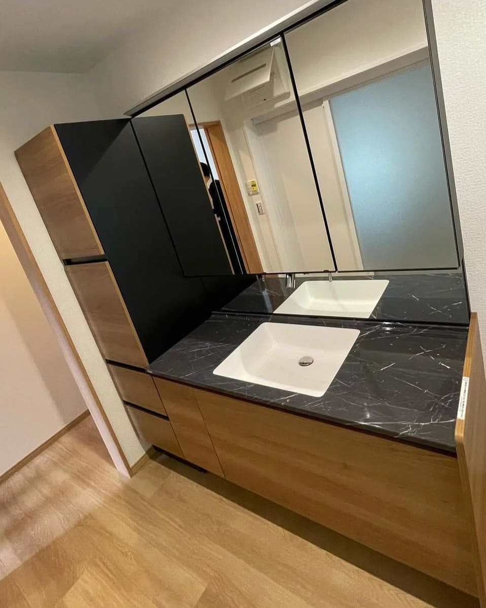 株式会社OHANA_洗面台リフォーム施工事例