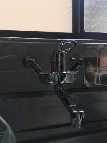 株式会社イースマイル熊本市_台所蛇口交換