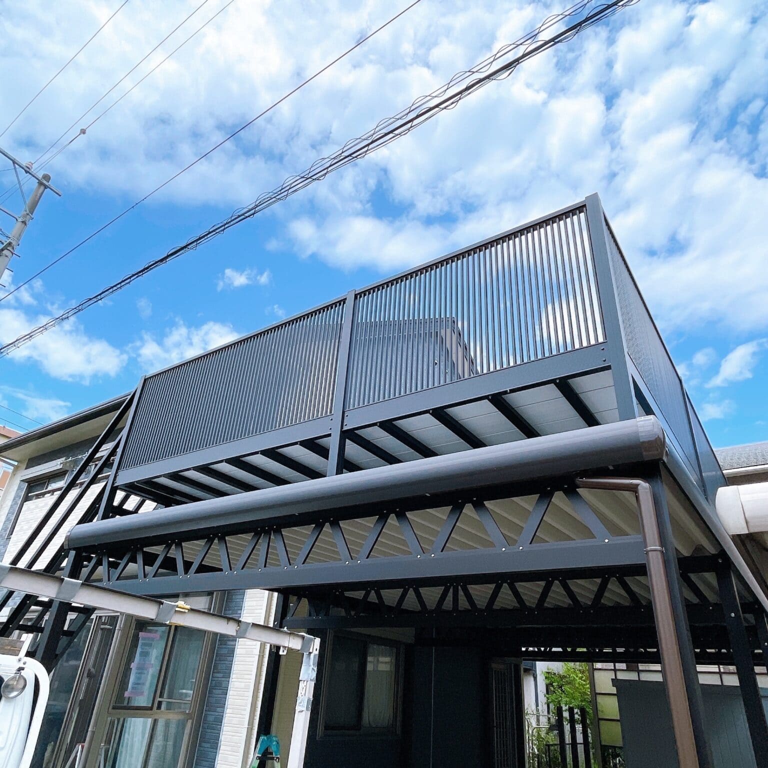 株式会社トーイ_外構(カーポート)リフォーム施工事例