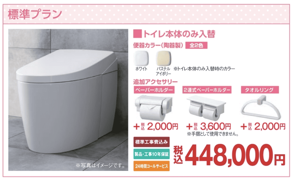 ジョーシンのトイレリフォーム